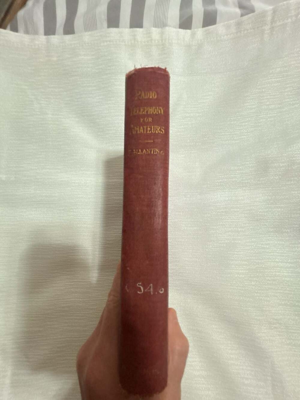 Radio Telephony for Amateurs by Stuart Ballantine